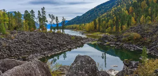озеро Телецкое, Алтай, Россия