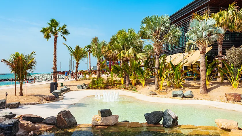 Пляж La Mer, Jumeira, Дубай